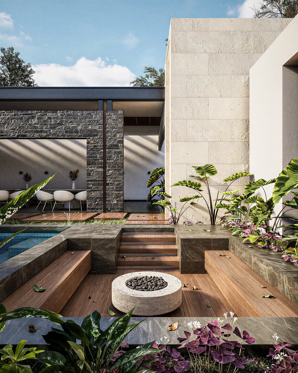 Terraza de día
